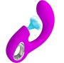 PRETTY LOVE - SIBEL SIBEL G-SPOT VIBRATOR + CLITORIS STIMULATOR 10 VIBRATIONS PURPLE