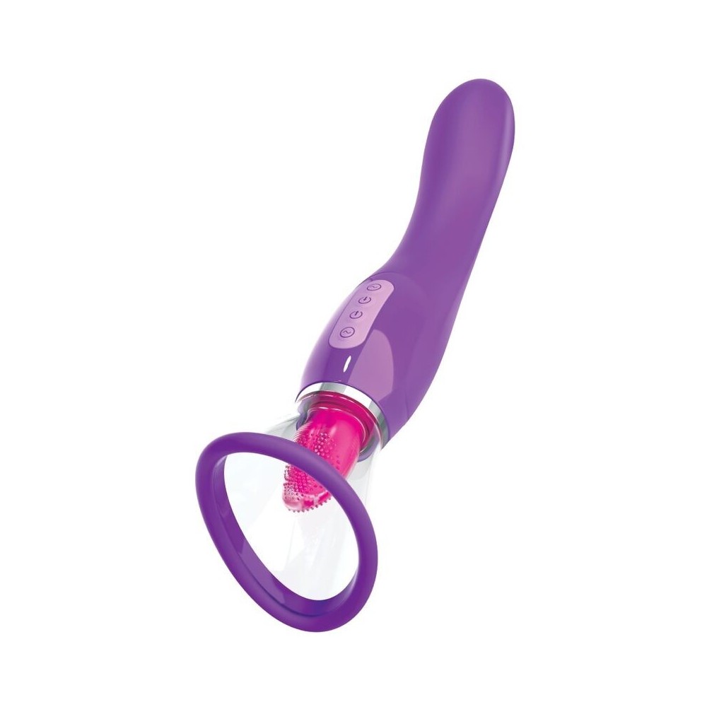 FANTASY POUR ELLE - VENTOUSE DE CLITORIS STIMULANT LA LANGUE VIOLET