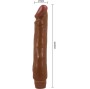 BAILE - JACK VIBRADOR REALISTA 26 CM MULATO