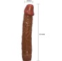 BAILE - VIBRATEUR RÉALISTE BOB 22,5 CM MULÂTRE