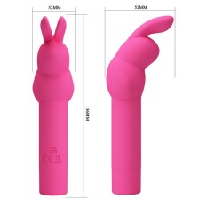 PRETTY LOVE - GERARDO FUSCHIA RABBIT SILIKONVIBRATOR