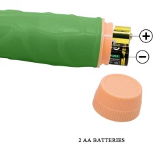 BAILE - BILL VIBRADOR REALISTA 22,5 CM VERDE