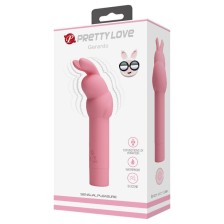 PRETTY LOVE - VIBRATEUR EN SILICONE LAPIN ROSE GERARDO