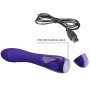 PRETTY LOVE - DILDO VIBRATEUR VIOLET ELEMENTAL YOUTH