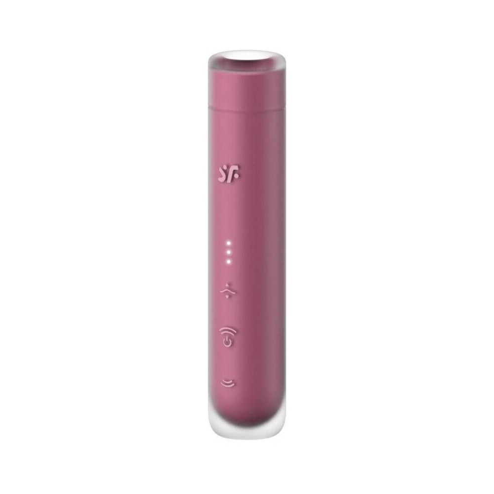 SATISFYER - ESTIMULADOR DE CLITÓRIS FIRST KISS WAVE GARNET