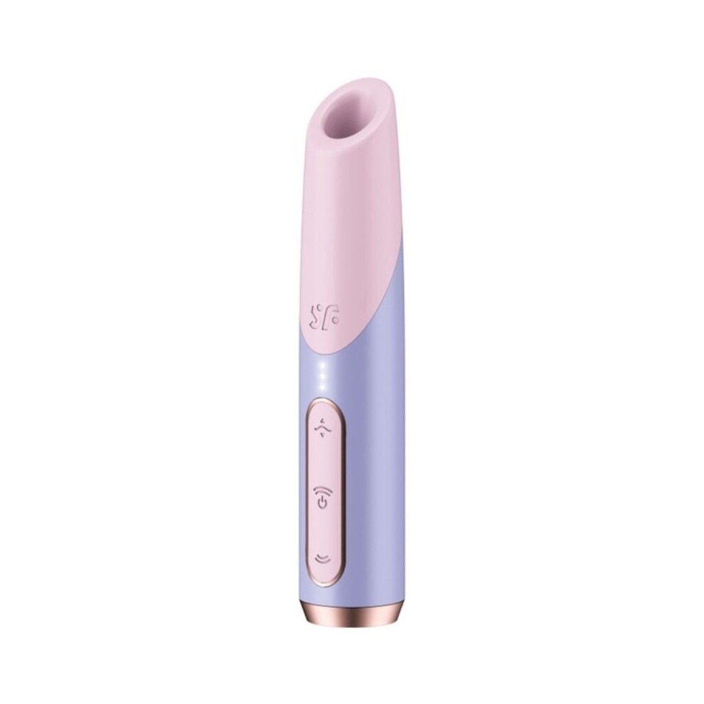 SATISFYER - BOLD KISS WAVE KLITORIS-STIMULATOR ROSA / VIOLETT