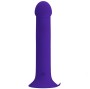 PRETTY LOVE - MURRAY YOUTH VIBRATING DILDO & RECHARGEABLE VIOLET