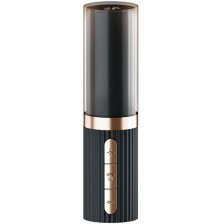 SATISFYER - STIMULATEUR DE CLITORIS DEEP KISS WAVE GRENAT / NOIR