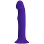 PRETTY LOVE - MURRAY YOUTH VIBRATING DILDO & RECHARGEABLE VIOLET