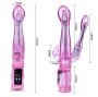 BAILE - FLEXIBLE VIBRATOR WITH ANAL STIMULATOR