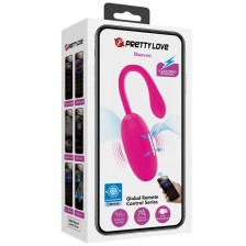 PRETTY LOVE - DOREEN RECHARGEABLE VIBRATING EGG MAGENTA REMOTE CONTROL