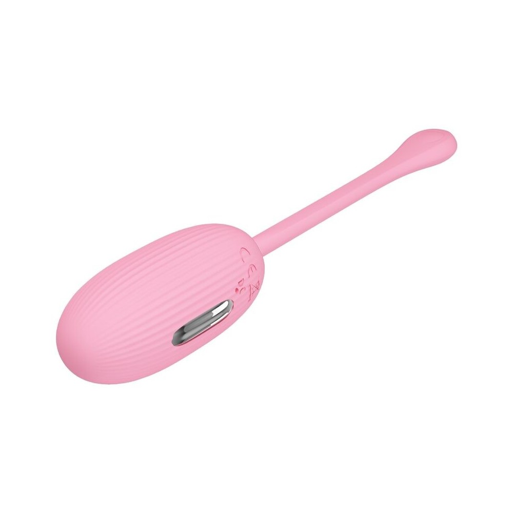 PRETTY LOVE - DOREEN PINK RECHARGEABLE VIBRATING EGG