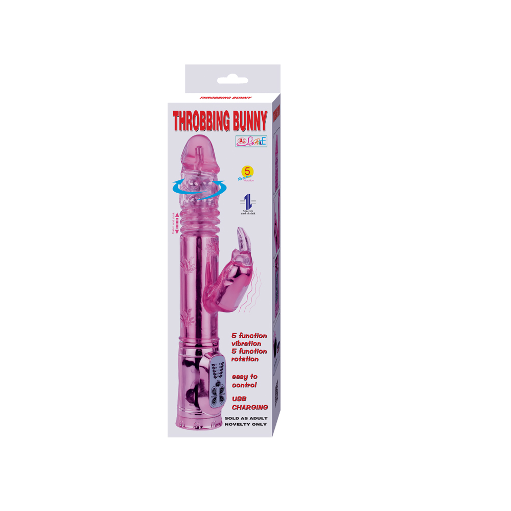 BAILE - THROBBING BUNNY PINK RAMPANT ROTATOR