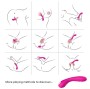 ARMONY - LEGEND VIBRATOR SILIKON FUCHSIA