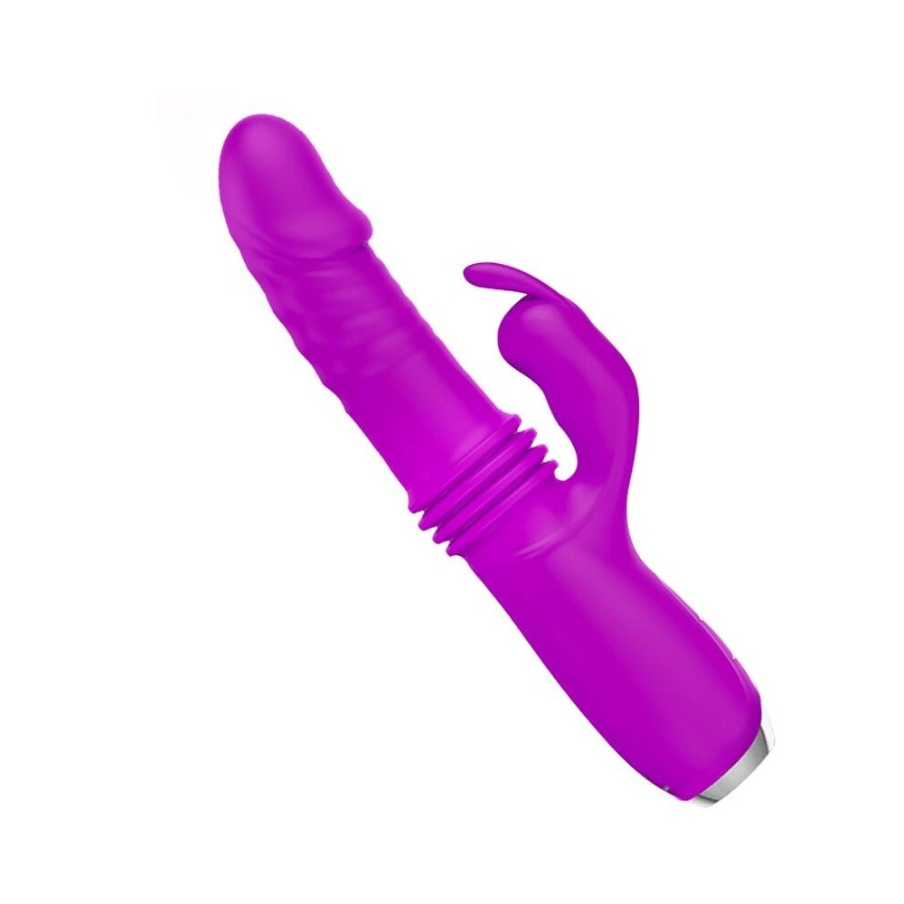 PRETTY LOVE - DOROTHY PURPLE RECHARGEABLE RABBIT VIBRATOR