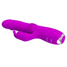 PRETTY LOVE - DOROTHY PURPLE WIEDERAUFLADBARER KANINCHENVIBRATOR