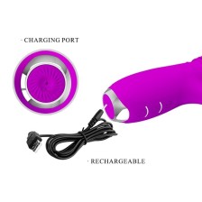 PRETTY LOVE - DOROTHY PURPLE WIEDERAUFLADBARER KANINCHENVIBRATOR