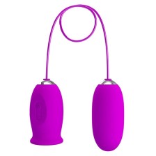 PRETTY LOVE - DAISY DUAL EGG WIEDERAUFLADBARER VIBRATOR LILA