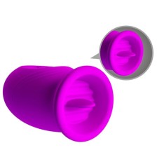 PRETTY LOVE - DAISY DUAL EGG RECHARGEABLE VIBRATOR PURPLE