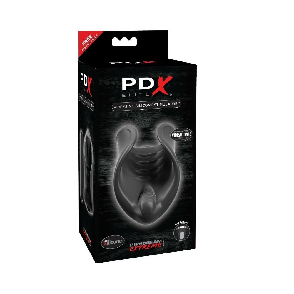 PDX ELITE - STIMULATEUR VIBRANT EN SILICONE