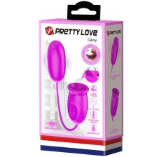 PRETTY LOVE - DAISY DUAL EGG WIEDERAUFLADBARER VIBRATOR LILA