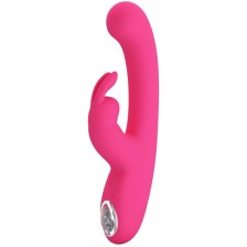 PRETTY LOVE - VIBRADOR DE COELHO LAMAR E PONTO G ROSA