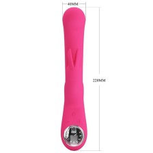 PRETTY LOVE - VIBRADOR DE COELHO LAMAR E PONTO G ROSA