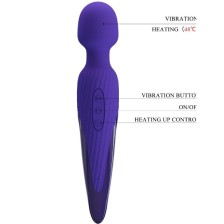 PRETTY LOVE - ANTONY YOUTH VIBRATORE WAND VIOLETTO EFFETTO CALORE