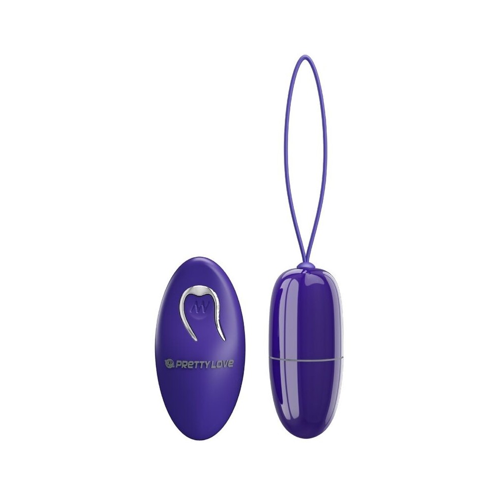 PRETTY LOVE - SELKIE YOUTH MINI VIBRATING EGG VIOLET REMOTE CONTROL