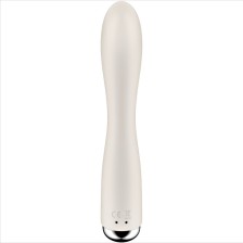 SATISFYER - SPINNING COELHO 1 CLITÓRIS E ESTIMULAO G-SPOT BEGE