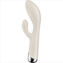 SATISFYER - SPINNING COELHO 1 CLITÓRIS E ESTIMULAO G-SPOT BEGE