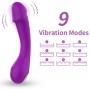 ARMONY - DILDO VIBRATORE G-SPOT IN SILICONE VIOLA
