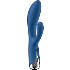 SATISFYER - SPINNING RABBIT 1 CLITORIS ET STIMULATION DU POINT G BLEU