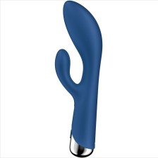 SATISFYER - SPINNING RABBIT 1 CLITORIS ET STIMULATION DU POINT G BLEU