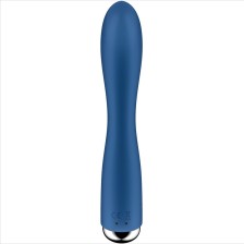 SATISFYER - SPINNING COELHO 1 CLITÓRIS E ESTIMULAO G-SPOT AZUL