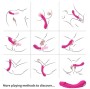 ARMONY - DILDO VIBRATOR G-SPOT SILIKON LILA