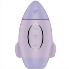 SATISFYER - MISSION CONTROL PETIT VIBRATEUR DOUBLE IMPULSION LILAS