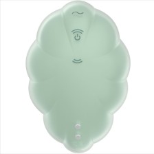 SATISFYER - VIBRATEUR CLOUD DANCER VERT AIR PULSE