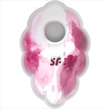 SATISFYER - CLOUD DANCER RED VIBRATOR AIR PULSE