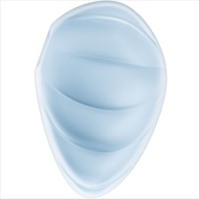 SATISFYER - VIBRADOR DE PULSO DE AR AZUL CLOUD DANCER