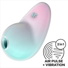 SATISFYER - ESTIMULADOR PIXIE DUST BLUE AIR PLUSE