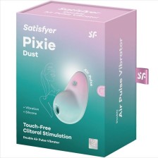 SATISFYER - ESTIMULADOR PIXIE DUST BLUE AIR PLUSE