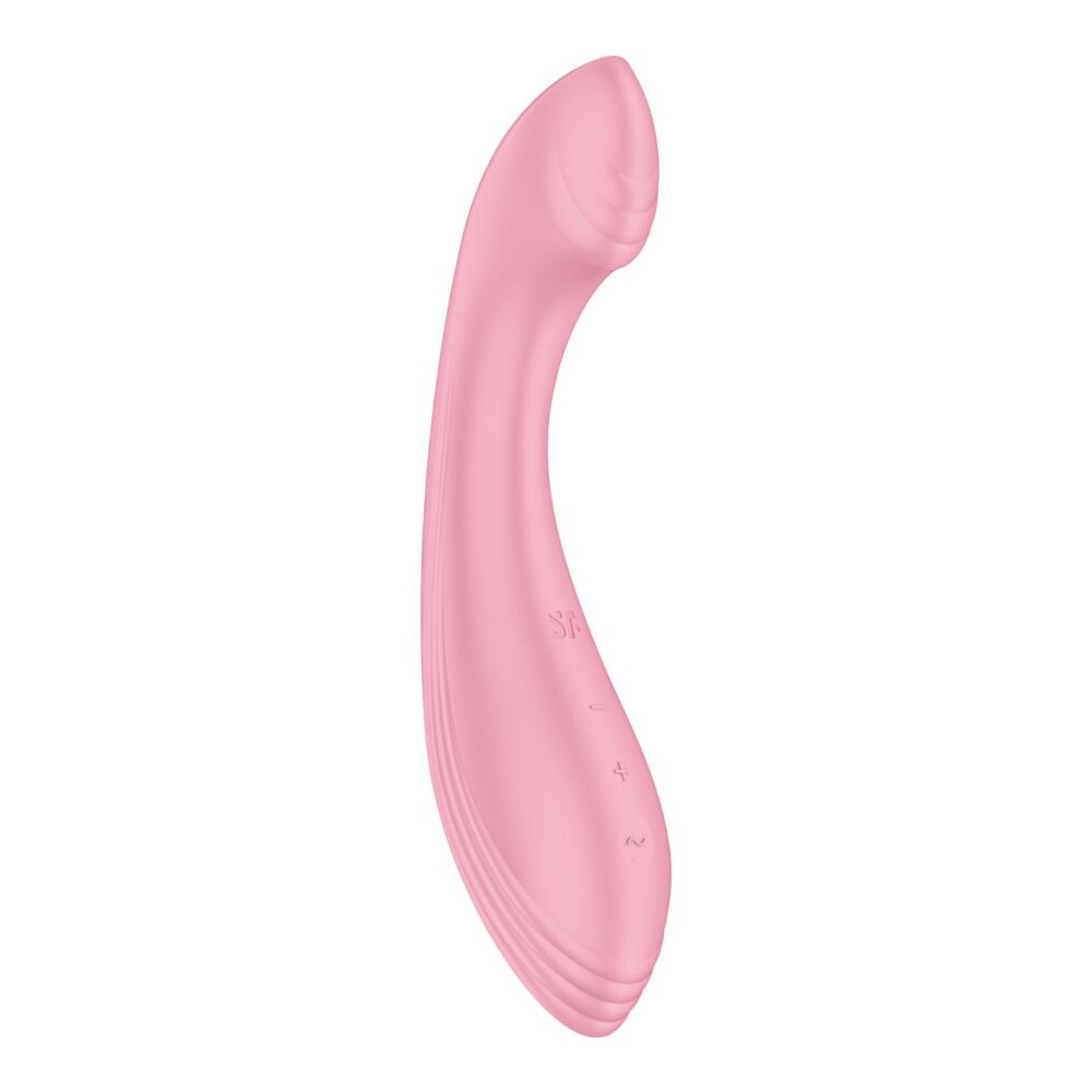 SATISFYER - G-FORCE ESTIMULADOR VIBRADOR G-SPOT ROSA