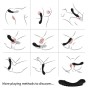 ARMONY - DILDO VIBRATOR G-SPOT SILICONE BLACK