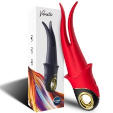 ARMONY - VIBRATORE OMBRA DOPPIA TESTA ROSSO