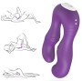 ARMONY - VIBRATORE SERAPH DOPPIO TELECOMANDO VIOLA