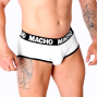MACHO - MS30BL SLIP WHITE L