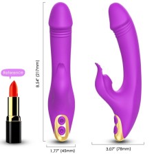 ARMONY - AMANT LICKING VIBRANDO CLITÓRIO E G-SPOT ROXO