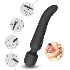 ARMONY - MISSION MASSAGER & VIBRATEUR EFFET CHALEUR NOIR