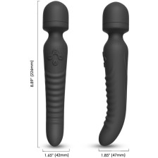 ARMONY - MISSION MASSAGER & VIBRATOR WRMEEFFEKT SCHWARZ